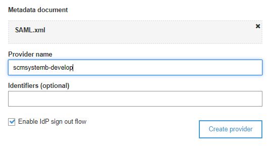 IdP Setup