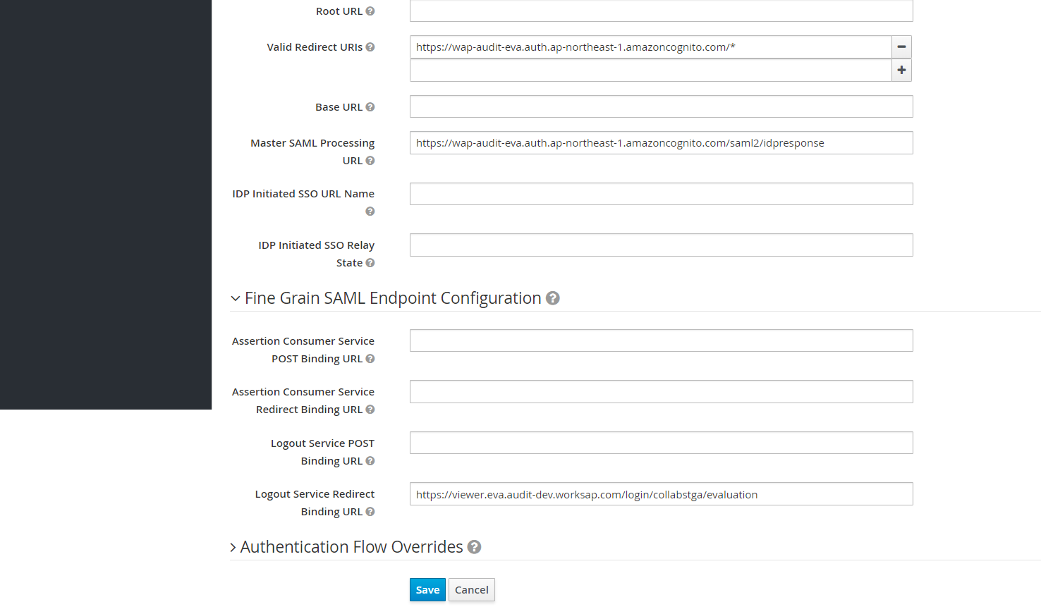 Client configurations